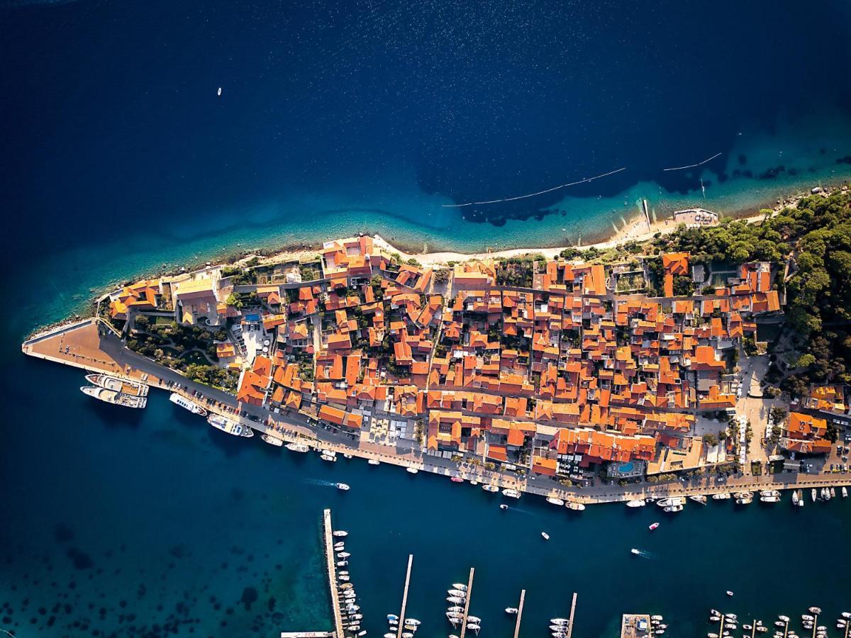 Ferienwohnung Arbe Downtown Rab Town Exterior foto