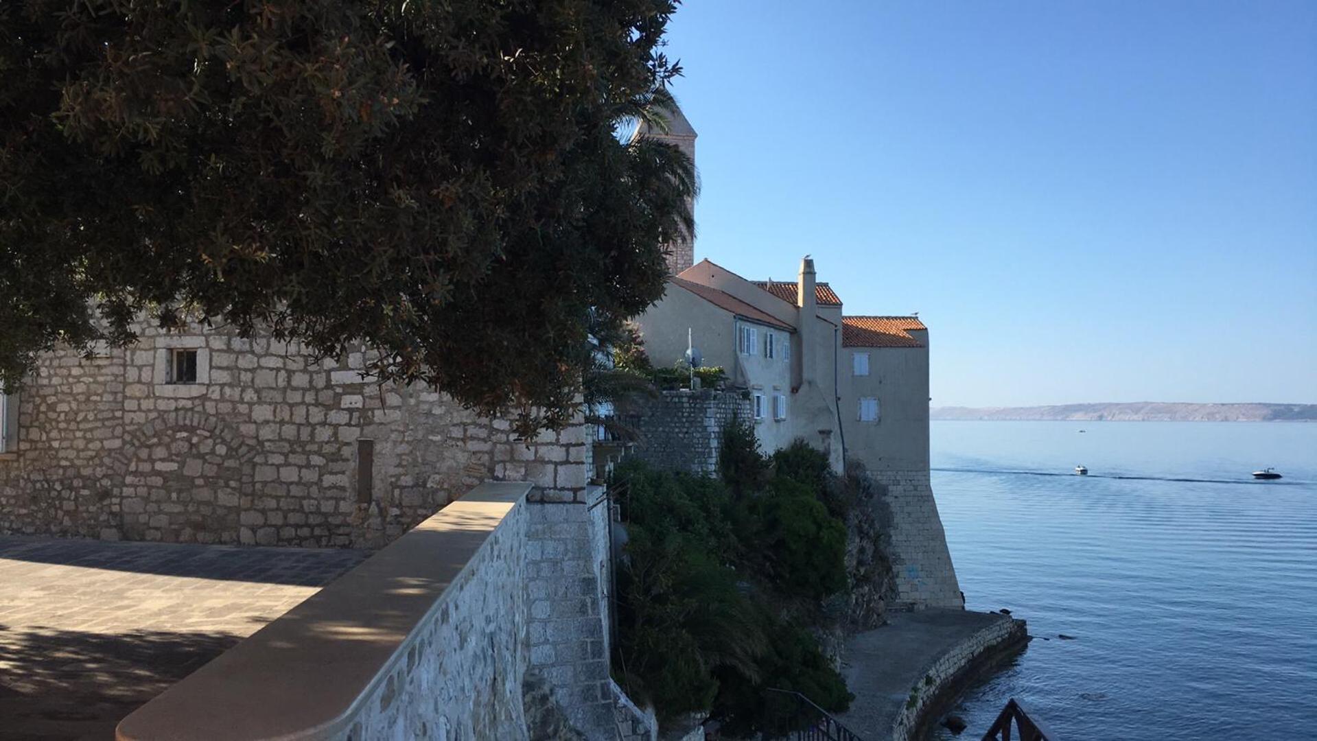 Ferienwohnung Arbe Downtown Rab Town Exterior foto